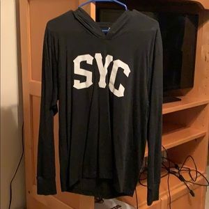 SYC Bow to None workout sweater